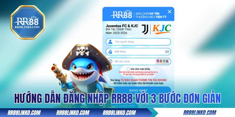 Hướng dẫn đăng nhập RR88 với 3 bước đơn giản