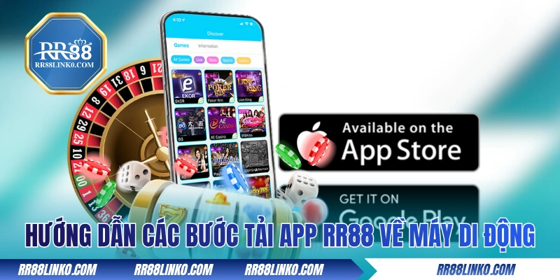 Hướng dẫn các bước tải app RR88 về máy di động